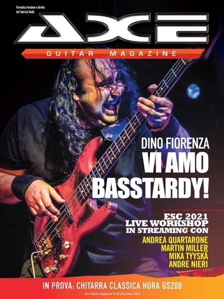 Copertina Axe Guitar Magazine 39