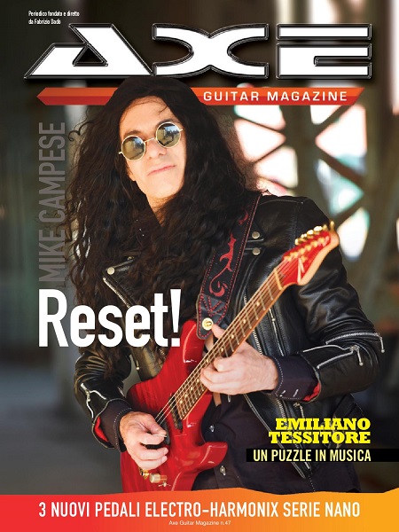 Copertina Axe Guitar Magazine 47