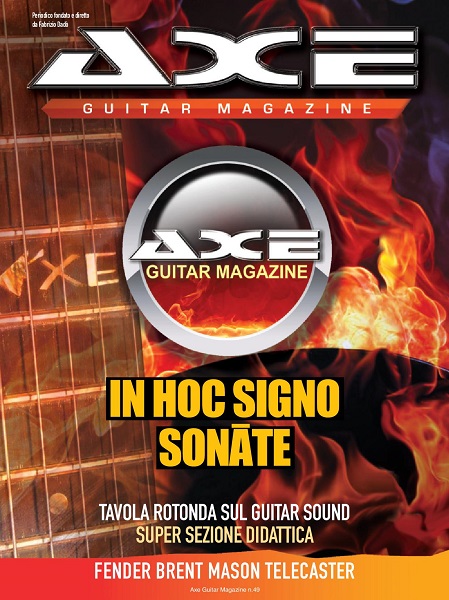 Copertina Axe Guitar Magazine 49