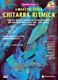 Copertina di I maestri della chitarra ritmica, di Joachim Vogel