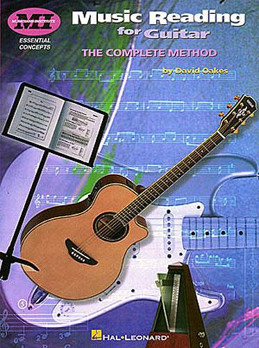 Copertina di Lettura musicale per chitarra, di David Oakes