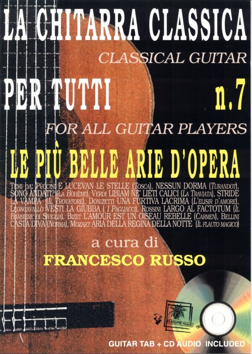 Copertina di La chitarra classica per tutti, di Francesco Russo