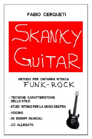 Copertina di Skanky Guitar, di Fabio Cerqueti
