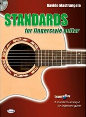 Copertina di Standards For Fingerstyle Guitar, di Davide Mastrangelo