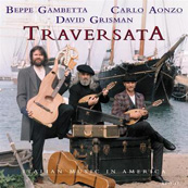 Cover di Traversata, Beppe Gambetta, Carlo Aonzo, David Grisman