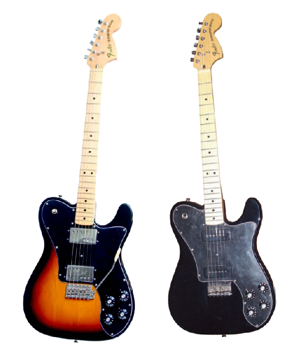 Fender Classic Player Tele Deluxe Tremolo e Deluxe Black Dove